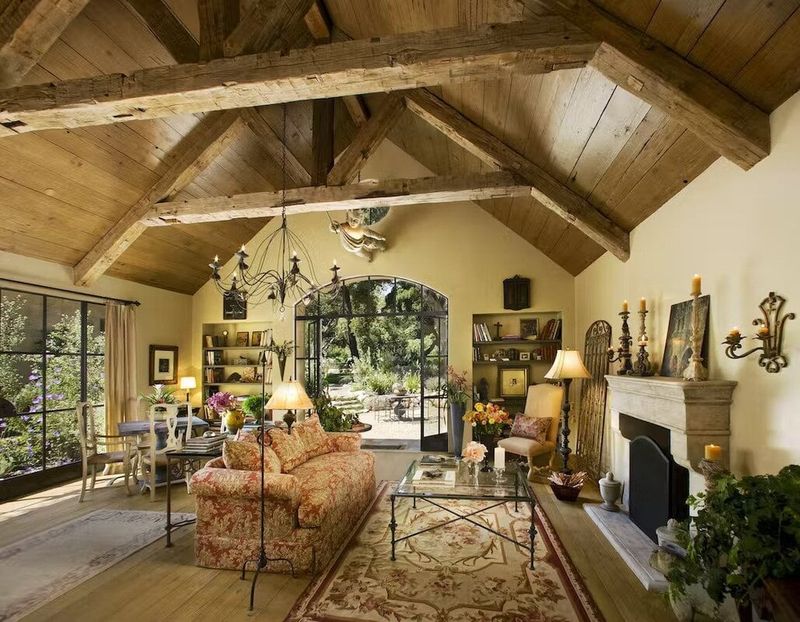 Designers Swear By These 19 French Country Living Room Tricks - Decor Hint Adding Wrought Iron Details
