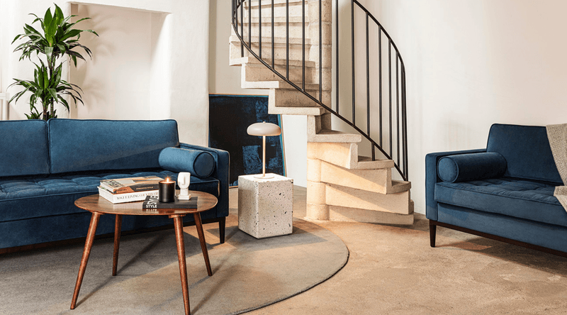 14 Mediterranean-Inspired Living Spaces That Bring A European Getaway Home - Decor Hint Living Room With Whitewashed Walls