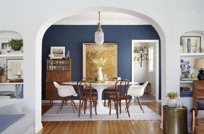 22 Clear Signs Your Home Is Not Trendy Anymore, According To Designers - Decor Hint Accent Walls Stand Out (Not In A Good Way)