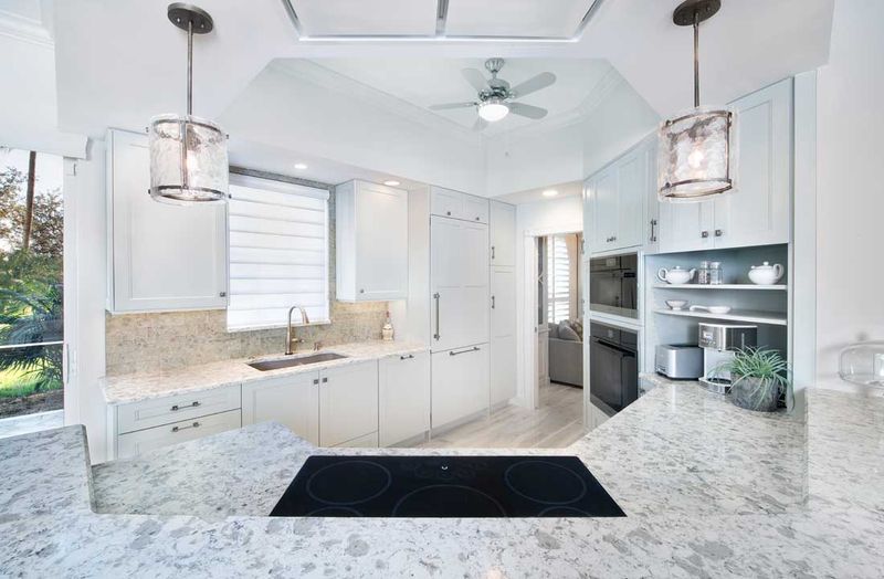 Timeless Choice: Crisp White Cabinetry