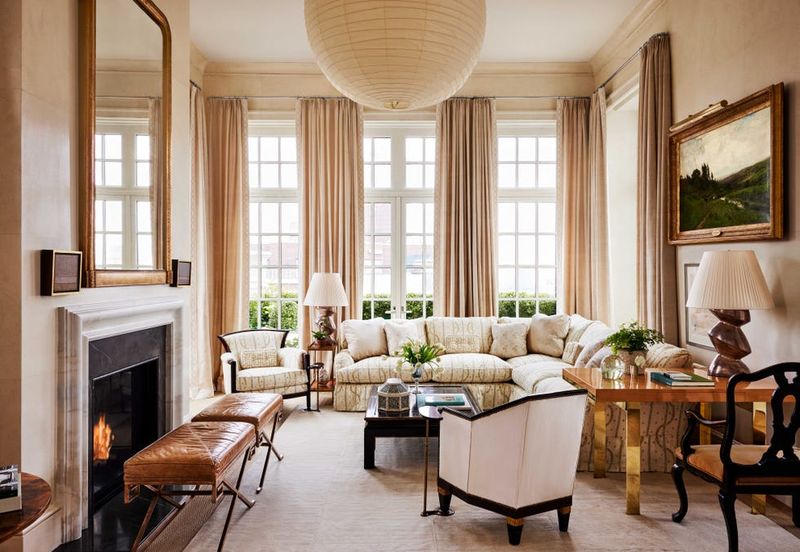 The Timeless Appeal Of Neutral Interior Design In Soothing Shades - Decor Hint Incorporating Wood, Metal, And Stone For Natural Contrast