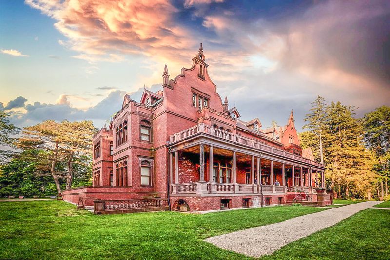 Explore 16 Historic Brick Mansions Constructed By America's Legendary Wealthy Families - Decor Hint Ventfort Hall – Morgan Family, Lenox, MA