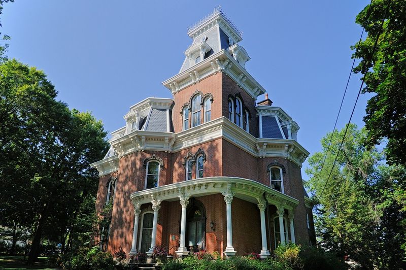 17 Industrial-Era Mansions In Ohio That Became Ghostly Reminders - Decor Hint The Hower House (Akron)