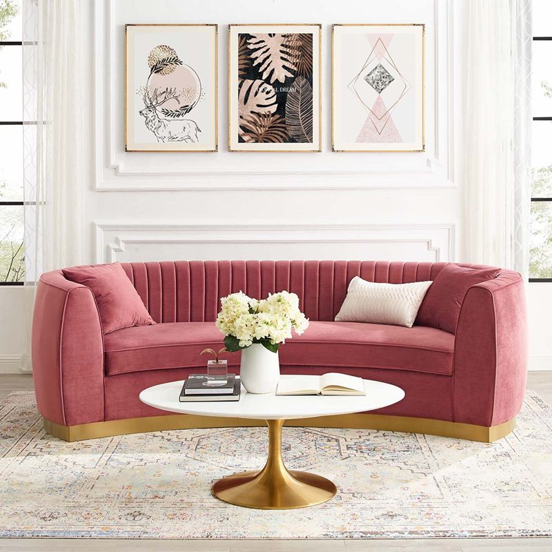 10 Sofa Shades Aging Silver Spring Homes Plus 10 Trendy Replacements - Decor Hint Dusty Rose: The Sophisticated Soft Touch