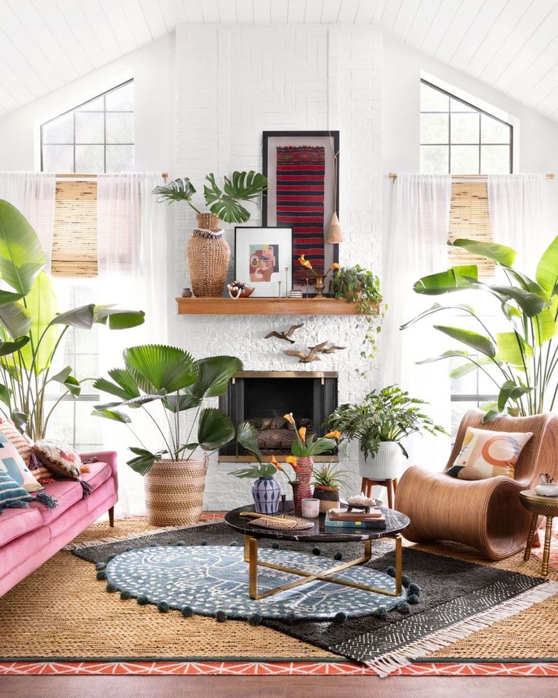 Layered Area Rugs