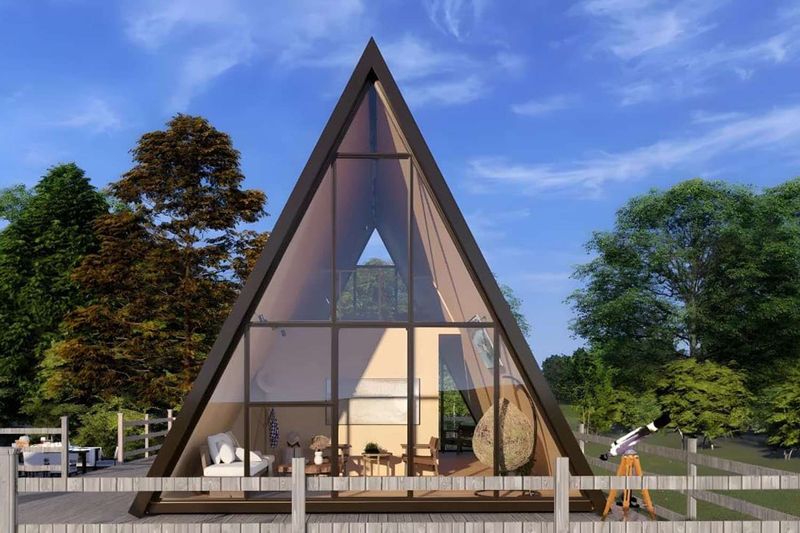 Vertical A-Frame Micro Loft