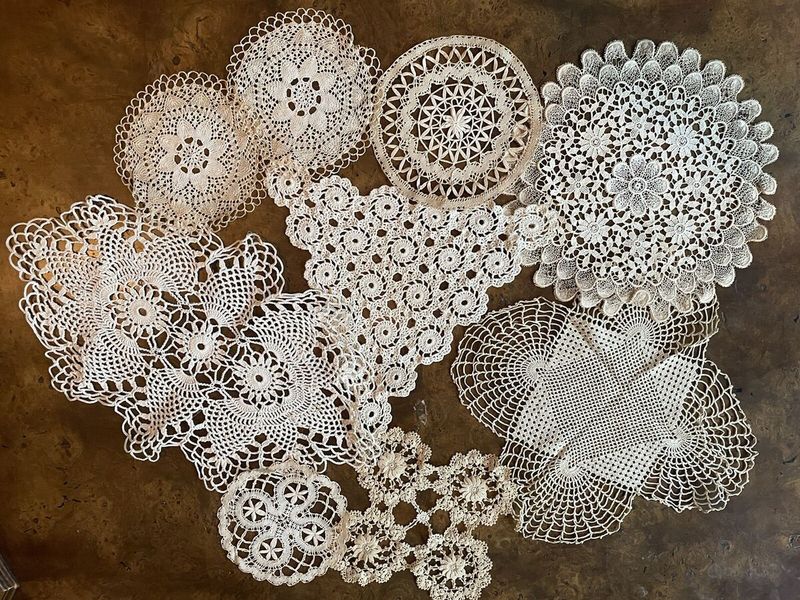 Collectors Take Note 8 Home Antiques Worth Holding Onto, And 8 To Let Go - Decor Hint Lace Doilies (Let Go)