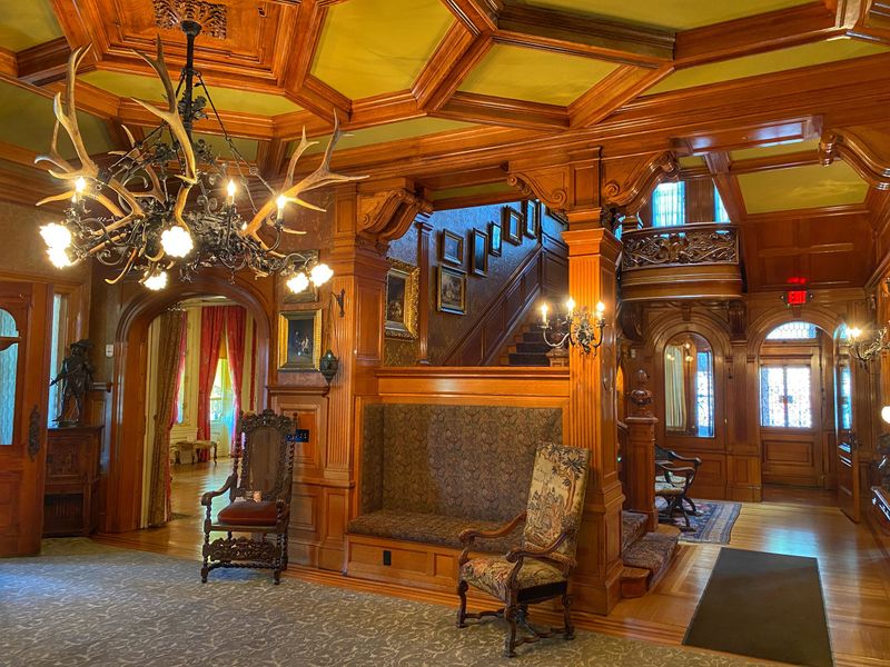 Inside Alabama's Forgotten Mansion Overflowing With Antique Treasures - Decor Hint Formal Parlor With Secret Prohibition Compartments