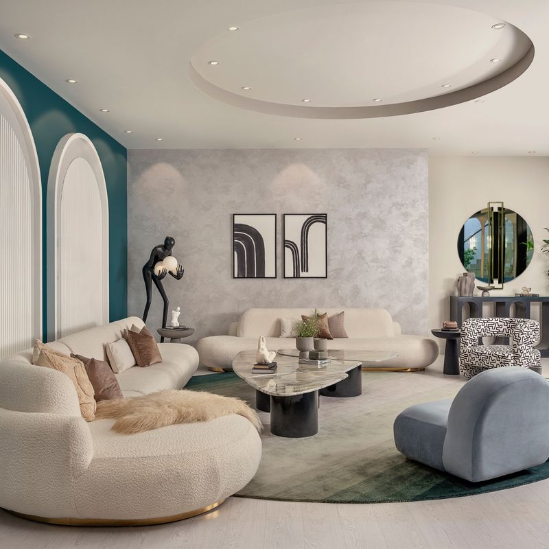 13 Timeless Design Trends Interior Experts Are Loving Again This Year - Decor Hint Curved Sofas and Arch Details