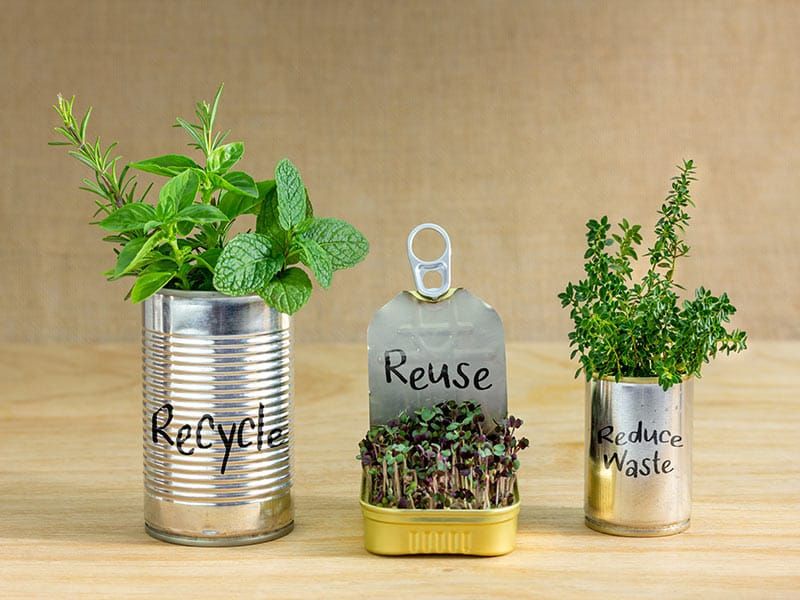 14 Clever Storage Tricks For Cleaning Up Your Backyard - Decor Hint Repurposed Containers For Small Items