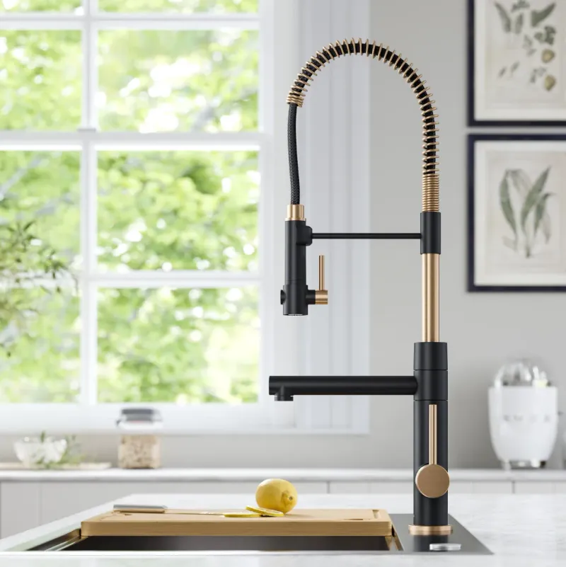 I've Seen These 10 Common Kitchen Items Crowd New York Homes And These 10 Transform Them Into Luxe Spaces - Decor Hint Sleek Faucet