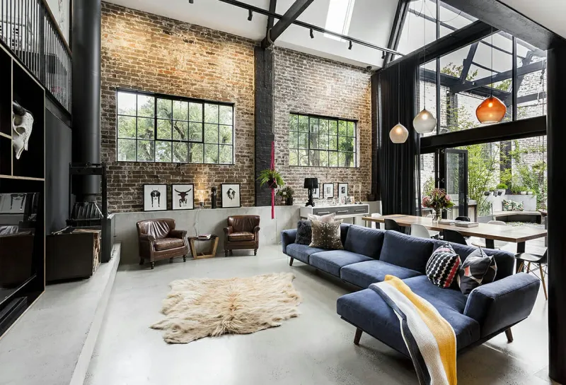 9 Living Room Trends That Stick Around In Pennsylvania Suburbs - Decor Hint Rustic Industrial Accent Pieces