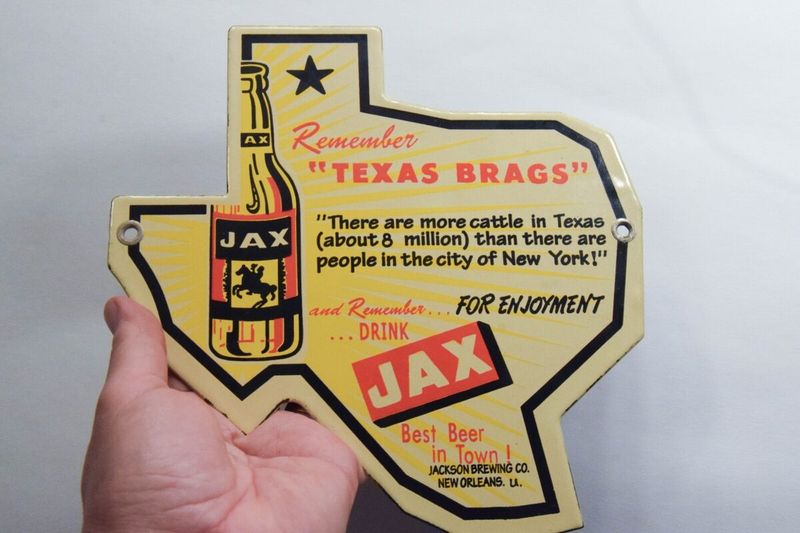 Texas Antique Market Forecast: 9 Items That'll Soar In 2025 (And 9 That Won't) - Decor Hint Authentic Texas Advertising Signs