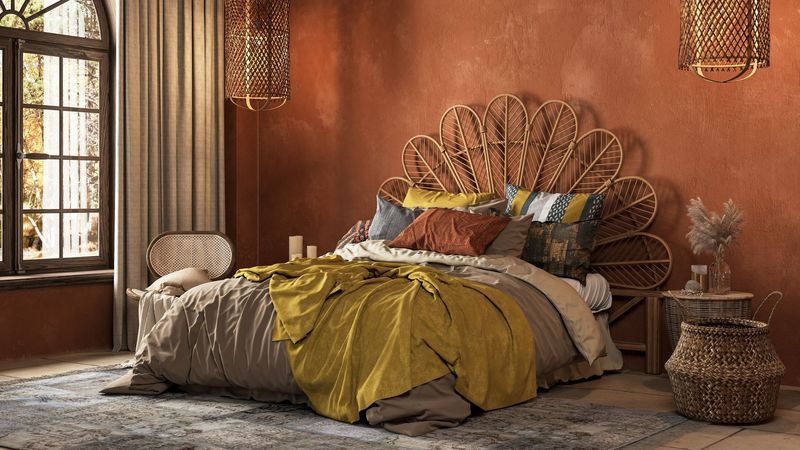 We Asked 6 Interior Designers To Share The Colors They Always Tell Clients To Use In A Bedroom, These Were The Shades That Came Up Top - Decor Hint Rich Terracotta Creates Cozy Warmth