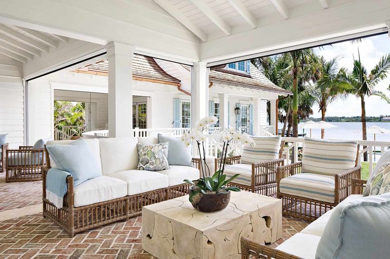 12 Stunning Outdoor Spaces Turning Heads Across Florida Neighborhoods - Decor Hint Coastal-Inspired Decks Featuring Weathered Wood And Nautical Décor