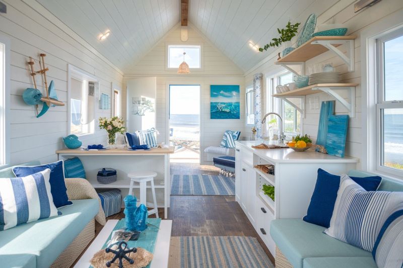 15 Best Open-Concept Tiny Homes Designers Love - Decor Hint Coastal Open-Concept
