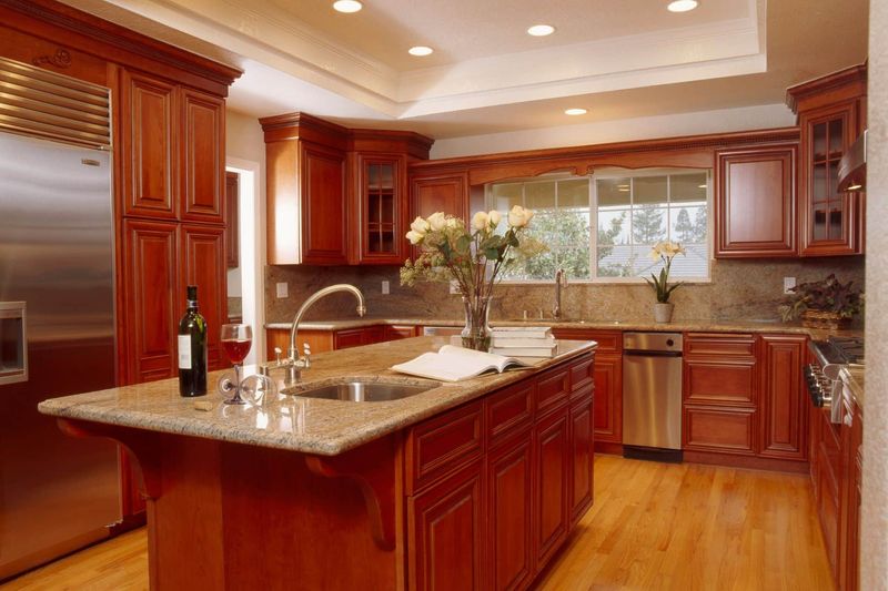 Transform Your Home By Letting Go Of These 20 Outdated Trends - Decor Hint Dark Cherry Cabinets
