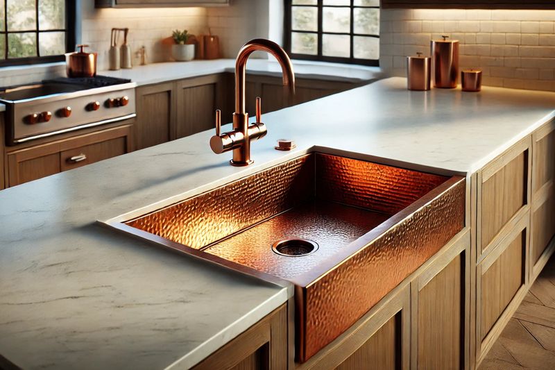 11 Timeless Decorating Trends From Idaho Homes That Blend Rustic And Elegant - Decor Hint Copper Sink Installations