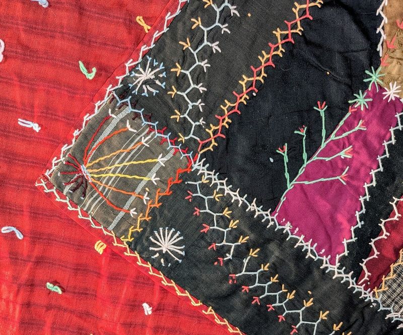 Hand-Stitched Crazy Quilts