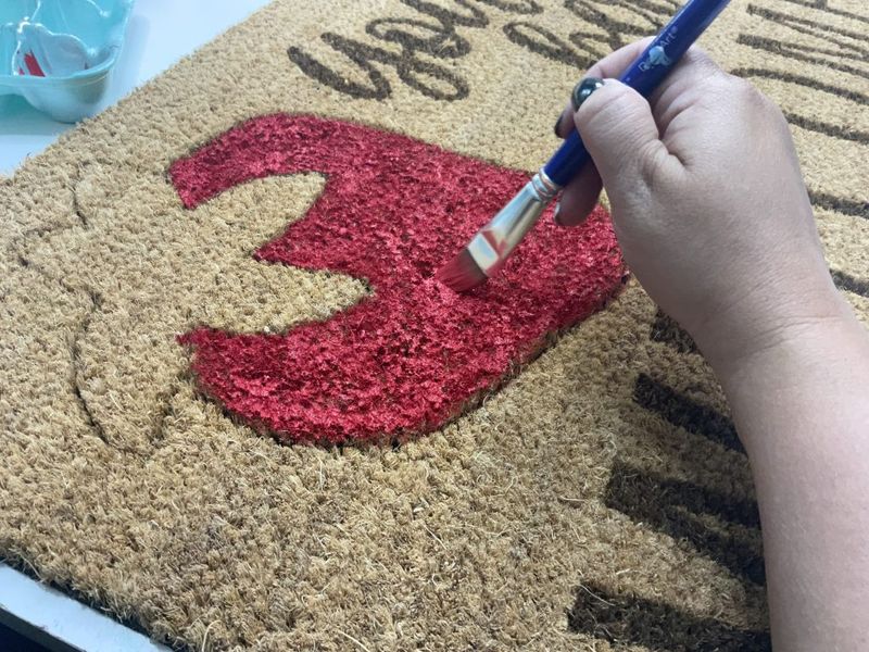 What Rhode Island DIYers Are Doing This Weekend (And You'll Want To Try Too) - Decor Hint Custom Doormat Painting