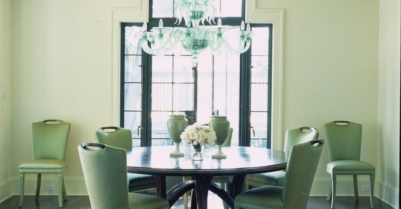 Mint Green In Dining Areas