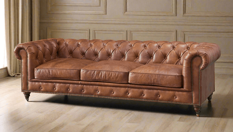 Leather Chesterfield Sofas