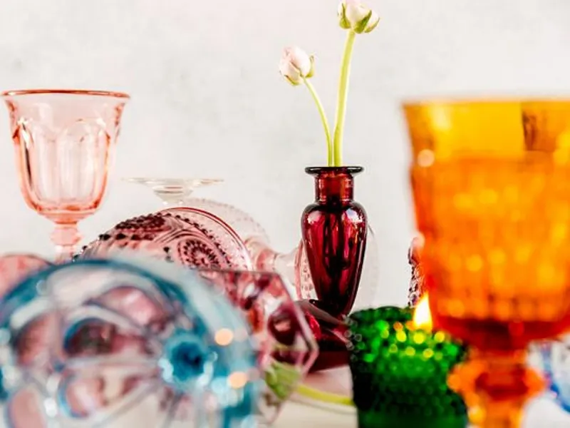 Georgia Gold: 15 Depression Glass Patterns You'll Want to Snatch Up Fast - Decor Hint Harlequin: The Colorful Carnival Of Collectibles