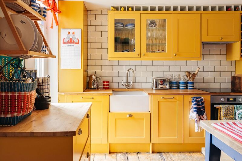 7 Kitchen Colors Designers Say You Should Try In McDonough Homes And 4 More Gorgeous Picks For Southern Charm - Decor Hint Sunny Yellow