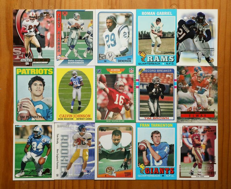16 Collectibles On The Decline For 2025 And 5 That Are No Longer Worth Anything - Decor Hint Old Sports Trading Cards (Common)