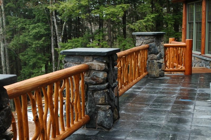 12 Scandinavian-Inspired Exterior Touches From Minnesota Cabins - Decor Hint Birch Log Accents