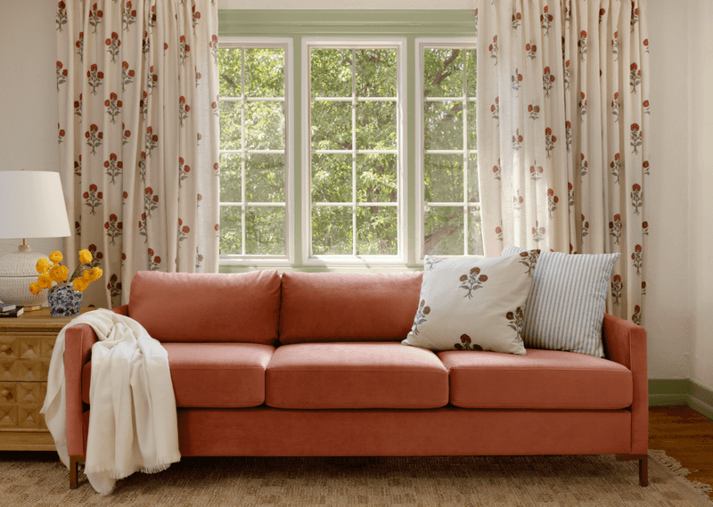 9 Best Sofa Colors For Long-Term Style And Value According To Santa Barbara Designers - Decor Hint Terracotta