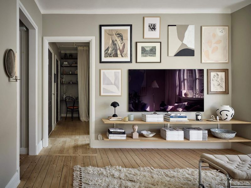 Upgrade Your Space 20 Budget-Friendly Ways To Add Luxury At Home - Decor Hint Frame Your TV with Art or Molding