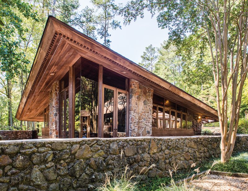 Metal and Glass Pavilion