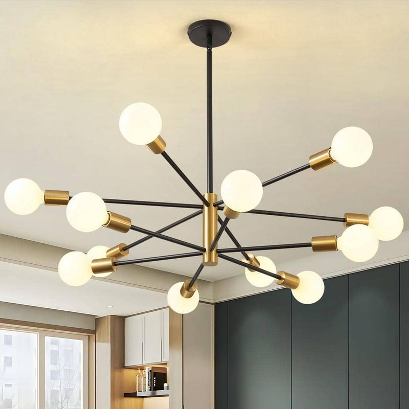 14 Vintage Items That Define The "New Americana" Home Trend - Decor Hint Mid-century Modern Light Fixtures
