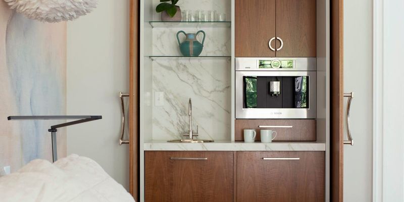 12 Inexpensive Ways To Makeover Your Kitchen, According To Designers - Decor Hint Create A Coffee Station