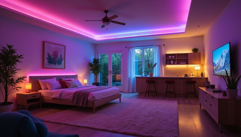 7 Small Room Decor Trends That Designers Say Will Be Forever Favorites In 2025 And Beyond - Decor Hint Ceiling-Mounted Lighting Innovations
