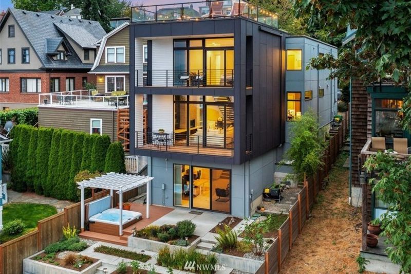 11 House Plans Nail Today's Aesthetic With Modern Design, Timeless Charm - Decor Hint Urban Townhouse Vertical