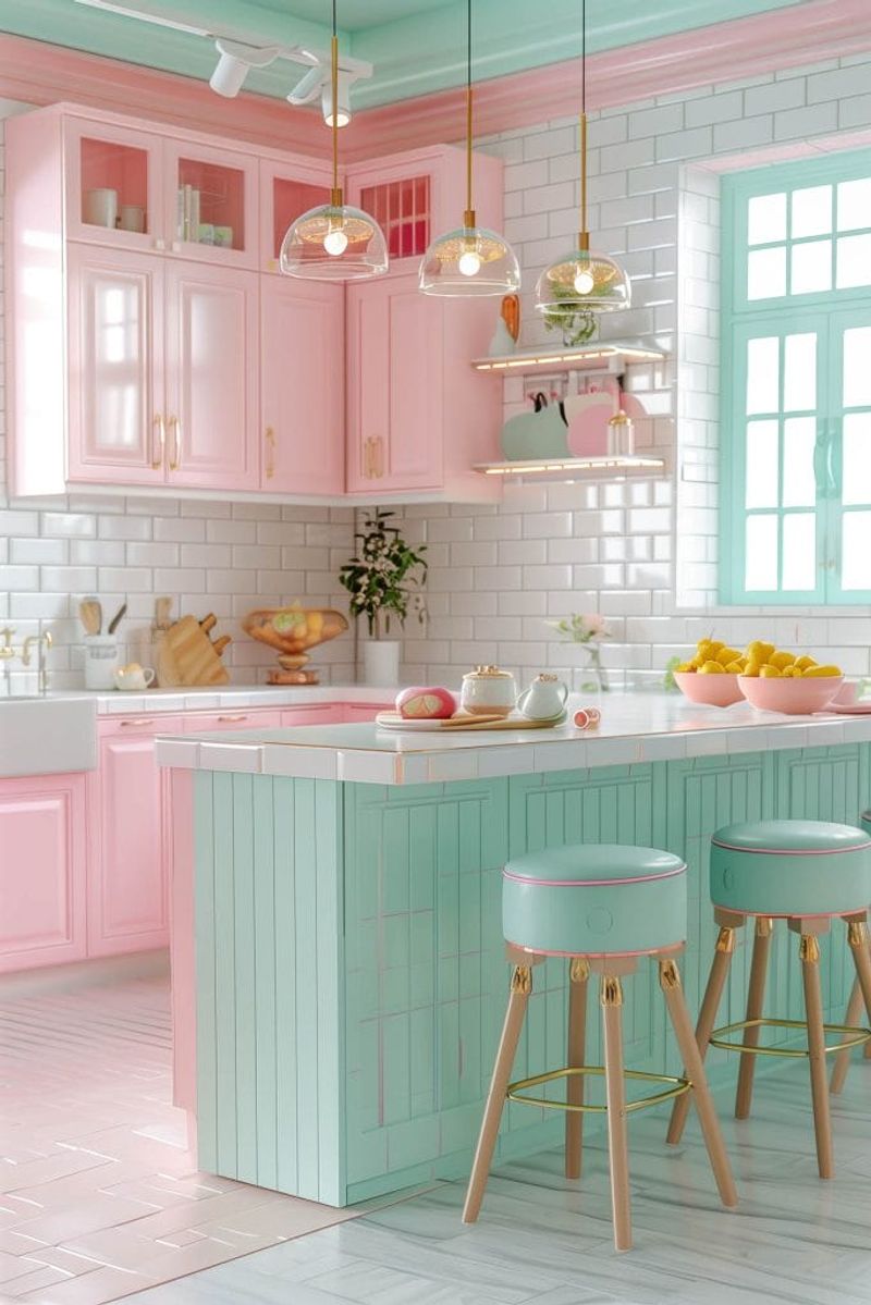 16 Retro Kitchen Styles Designers Miss And 5 They Hope We Forget Forever - Decor Hint Pastel-Colored Cabinets
