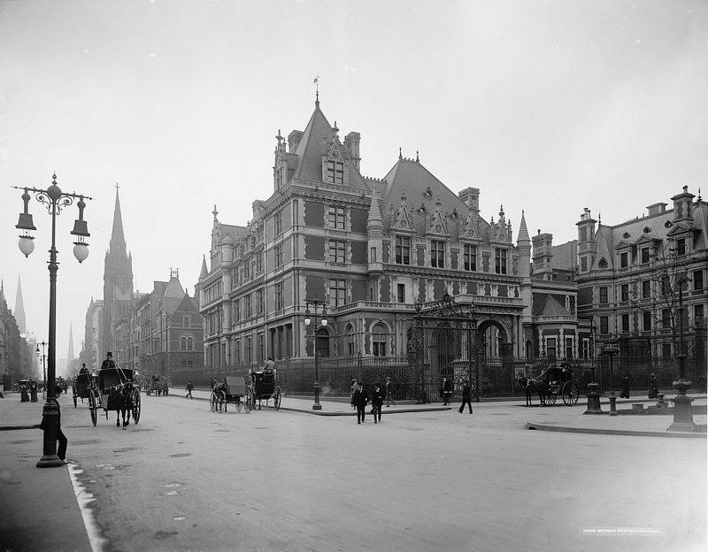 Millionaires' Row Then And Gone: Vintage Photos Of Long-Lost Gilded Age Mansions - Decor Hint Symbol Of Old New York