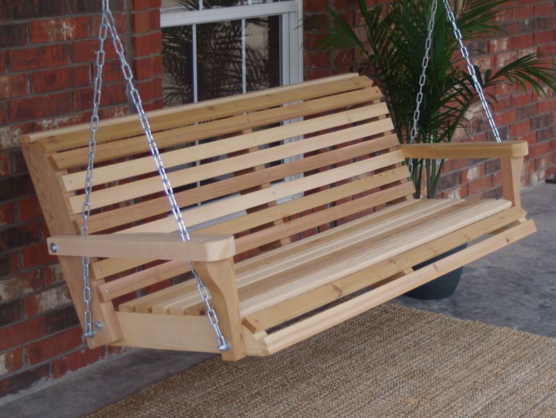 8 Front Porch Features Texas Homeowners Add Without Thinking Twice - Decor Hint Porch Swings Hung with Chains