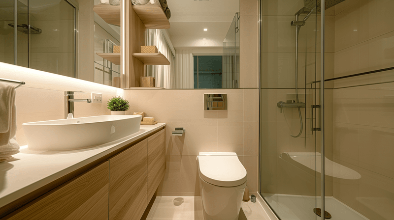 12 Bathroom Upgrades You'll Spot All Over Modern New York Apartments - Decor Hint Floating Vanities