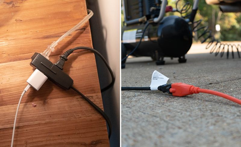 22 Things That Make Your Home Look Cheap - Decor Hint Visible Extension Cords