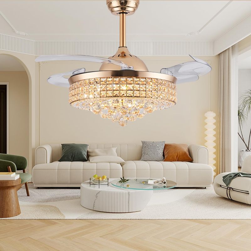 10 Reasons Fandeliers Are The Hottest Hybrid Lighting Trend Today - Decor Hint Statement Lighting + Function Combined