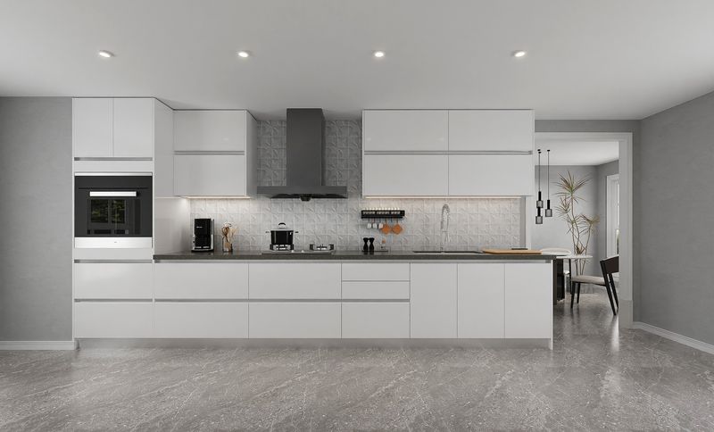 19 Diverse Examples That Say White Is The Best Color For Kitchen Cabinets - Decor Hint Blends Seamlessly with Smart Home Technology