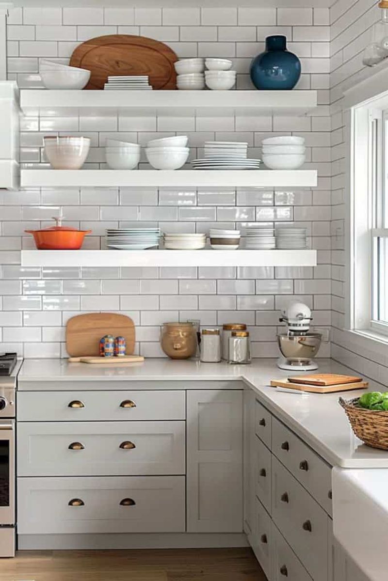 7 Decor Habits Making Your Home Look Stuck In Time And 8 That Are Surprisingly Stylish - Decor Hint Open Shelving with Curated Items