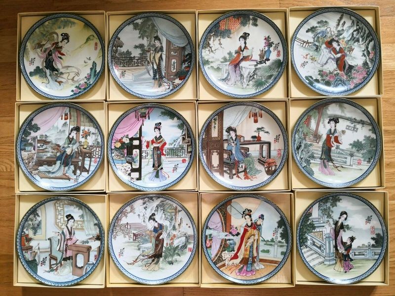 Bradford Exchange Collector Plates Gather Dust