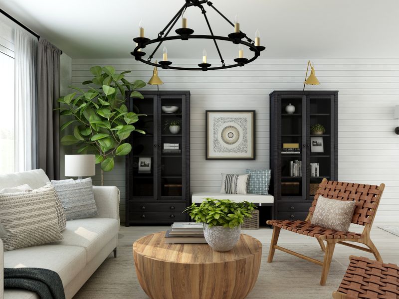 Desert-Meets-Ranch Light Fixtures