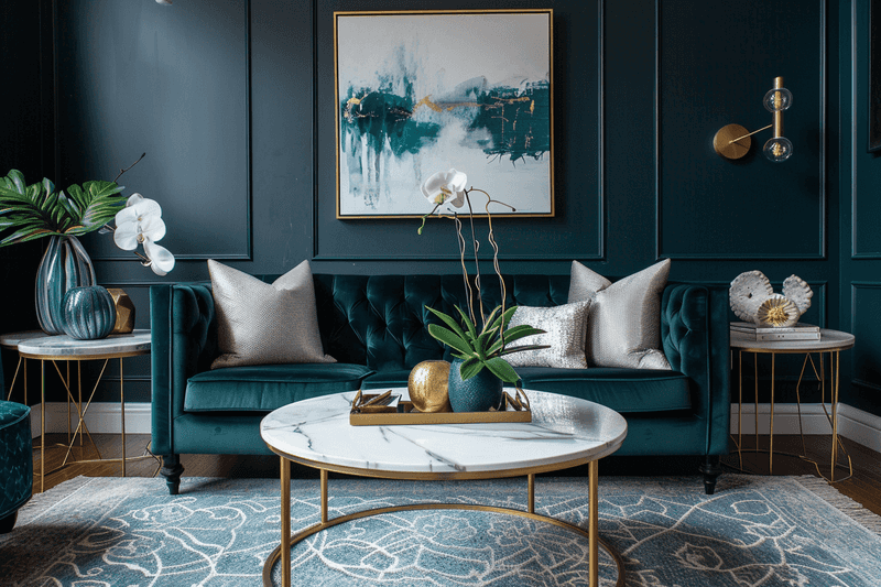 13 Dramatic Paint Colors That'll Bring Your Home To Life - Decor Hint Deep Emerald Green
