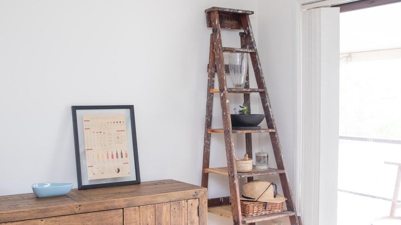 27 Quick, Easy Upcycling Hacks Anyone Can Do - Decor Hint Ladder Bookshelf