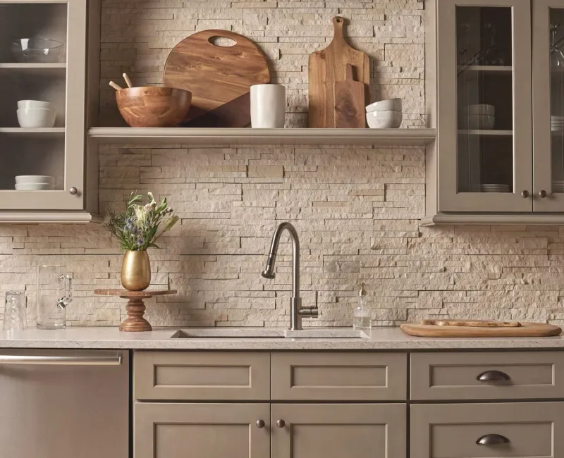 12 Kitchen Trends For 2025 That Will Finally Say Goodbye To White Cabinets (Plus 5 Extra Unique And Stylish Ideas) - Decor Hint Warm Neutrals and Earth Tones
